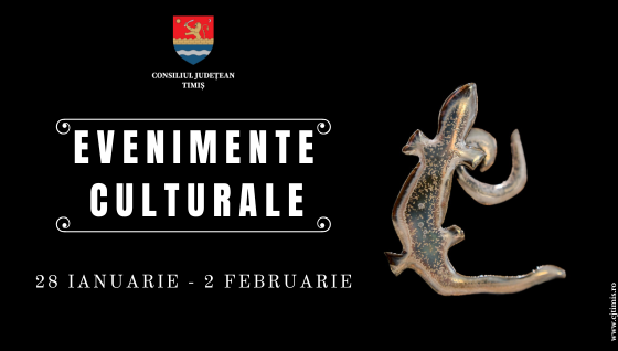 Oferta culturală a Consiliului Județean pentru perioada 28 ianuarie – 2 februarie 